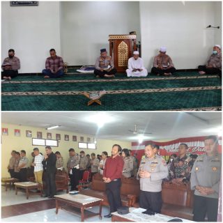 Polres Dairi gelar Binrohtal setiap Hari Kamis Demi Meningkatkan Keimanan Dan Ketaqwaan