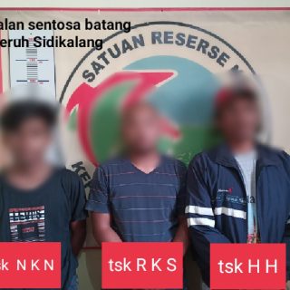 Satres narkoba polres dairi ringkus 5 orang pengguna sabu