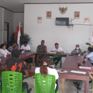 Babinsa Koramil 01 Sumbul Hadiri rapat pembentukan Tim Survei air bersih