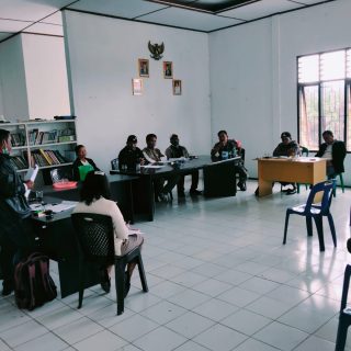 Babinsa Koramil 01 Sumbul hadiri Rapat Musdes dalam Rangka Rencana Kerja Pemerintah Desa