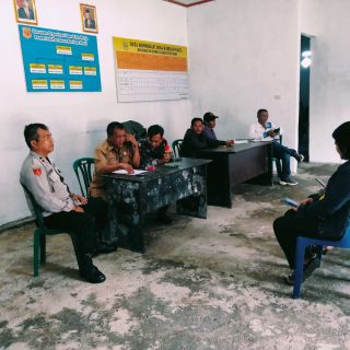 Babinsa Koramil 01 Sumbul,hadiri Rapat Musdes&nbsp; Di Desa Barisan Nauli