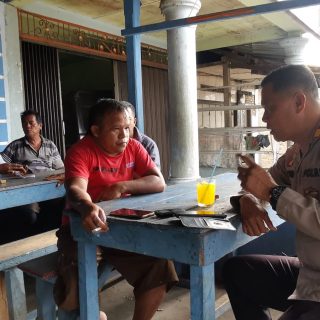 Polsek Tigalingga Himbau Warga Di Wilayah Hukumnya&nbsp; &nbsp;Untuk Jauhi Segala Bentuk Perjudian.