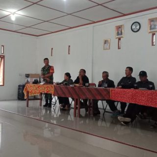 Babinsa Koramil 01 Sumbul Hadiri Rapat Koordinasi Tingkat Kecamatan