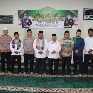 Polres Dairi Peringati Maulid Nabi Muhammad SAW 1444 / 2022 M
