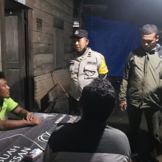 Polsek Tigalingga Gencar Lakukan Himbauan Praktek Larangan Perjudian