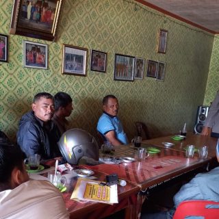 Berantas penyakit Masyarakat, Bhabinkamtibmas Polsek Sidikalang Kota Rutin imbau larangan perjudian