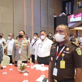 Kapolres Dairi Bersama Forkopimda Dairi Hadiri Undangan Rapat Dari Gubernur Sumatera Utara