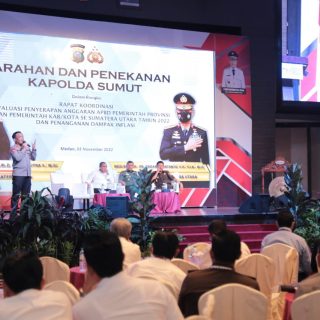 Kapolda Sumut Harapkan Kepala Daerah Jangan Ragu Menyerap Anggaran Guna&nbsp; Atasi Inflasi