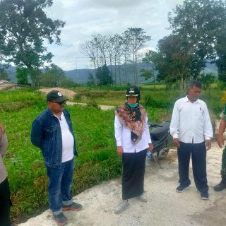 Danramil 02 Sidikalang Dan Kapolsek Sidikalang Kota Melakukan Monitoring Ke Kecamatan Berampu