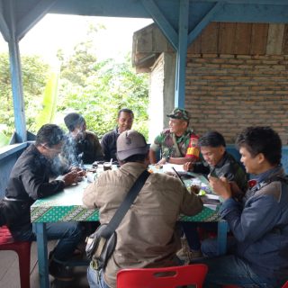 Jalin Silahtuhrahmi Baninsa Koramil 06 Kerajaan,Komsos Bersama Warga Binaan