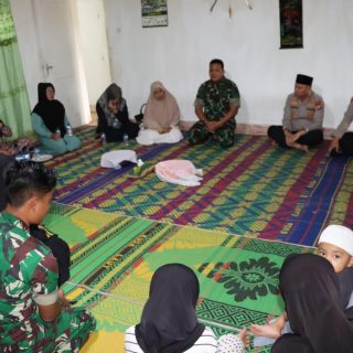 Kapolres Dairi, Ucapkan Burut Berdukacita Kepada Keluarga Almarhum Kasdim 0206 Dairi Letkol Inf (Har) Sunarto
