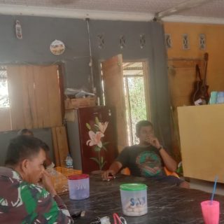 Babinsa Koramil 05 Tanah Pinem,Komsos Bersama Warga Binaan