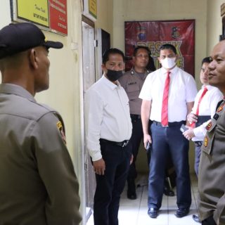 Kapolres Dairi Lakukan Pengecekan RTP Dan Pelayanan Publik Polres Dairi