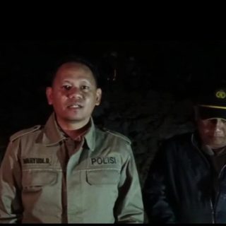 Kapolres Dairi Bersama,TNI dan  Instansi Terkait Turun Langsung Kelokasi  Tanah Longsor Di Kecamatan Parbuluan.
