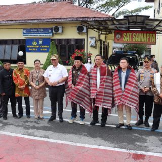 Komisi Kepolisian Nasional RI ( Kompolnas RI ) Kunjungi Mapolres Dairi Dalam Rangka Penilaian Kompolnas Award 2022.