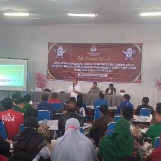Uji Publik KeduaKPU Dairi Harapkan Semua Masyarakat Berpartisipasi Pada Pemilu