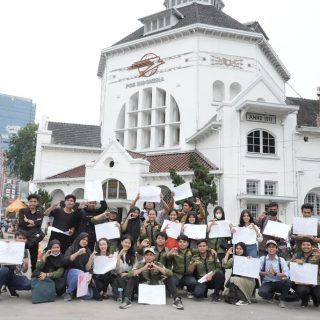 Kantor Pos Medan Jadi Bahan Ujian Mahasiswa Teknik Bangunan Unimed