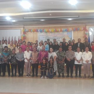 Mewakili Dandim 0206 Dairi,Danramil 06 Kerajaan Hadiri Deklarasi Ramah Anak Kabupaten Pakpak Bharat