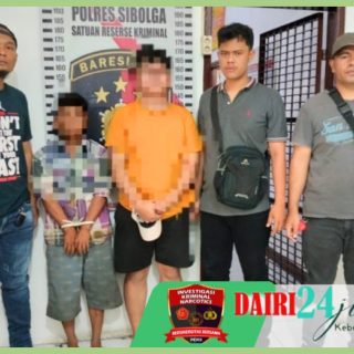 Gilir Gadis Belia di Hotel, 2 Pemuda Diringkus Polres Sibolga