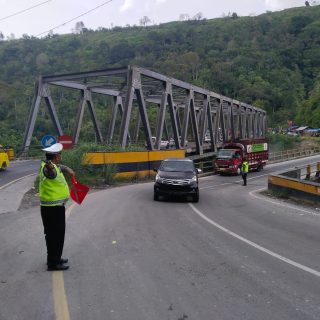 Kasat Lantas Polres Dairi Laksanakan Kegiatan Rutin Yang Ditingkatkan Pasca Operasi Lilin Toba 2022&nbsp;