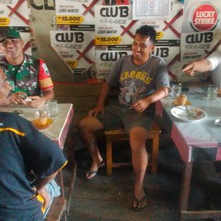 Babinsa Koramil 05 Komsos Bersama Warga Binaan