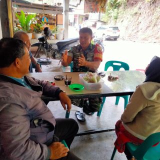 Melalui Komsos Babinsa Koramil 07 Salak Silaturahmi Dengan Warga Binaan