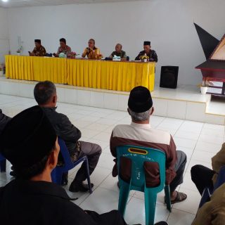 Danramil 01 Sumbul  Hadiri Rapat Pembentukan Panitia MTQ Kecamatan