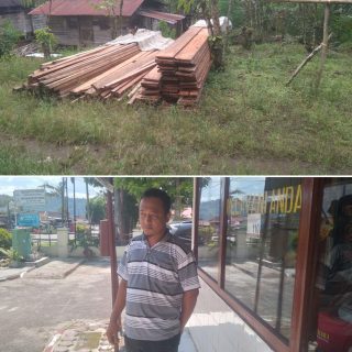 Bermula Penemuan Kayu,Salah Seorang Warga Desa Laksa Menghina Profesi Wartawan
