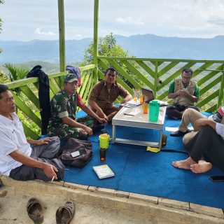 Babinsa Koramil 05 Tanah Pinem Ikuti Rapat Pembahasan Pendistribusian Bibit Dan Penyaluran Pupuk Bersubsidi