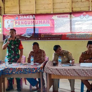 Babinsa Koramil 01 Sumbul Hadiri Rapat Koordinasi Di Desa