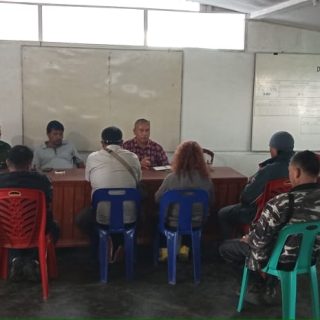 Babinsa Koramil 01 Sumbul Hadiri Mediasi Rapat Sengketa Tanah Warga
