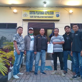 LCG Warga Desa Laksa Yang Intimidasi Wartawan Di Laporkan Ke Polres Dairi