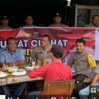 Polsek Tigalingga Laksanakan Giat Jumat Curhat Bersama Warga Masyarakat&nbsp;