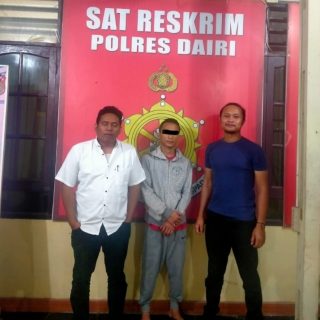 K.S Salah Satu Pelaku Pengeroyokan Di Desa Huta Rakyat Di Tangkap Sat Reskrim Polres Dairi
