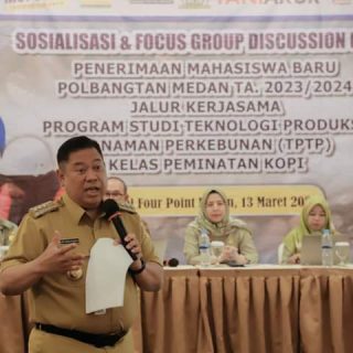 Polbangtan Medan Buka Program Studi Peminatan Kopi,Ini Kata Bupati Dairi