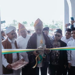 Wakil Gubernur Sumatera Utara Bersama Bupati Dairi Resmikan Mesjid Ar.Rahman Di Maha Bunga