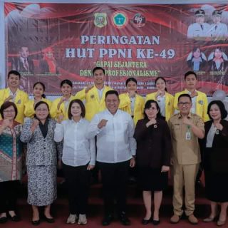 Hadiri Hut PPNI Kabupaten Dairi,Bupati Dairi Respon Keluhan Perawat