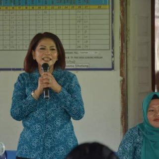 Tim Penggerak PKK Dairi Kembali Lakukan Pembinaan di Desa Tertib Administrasi Gunung Meriah