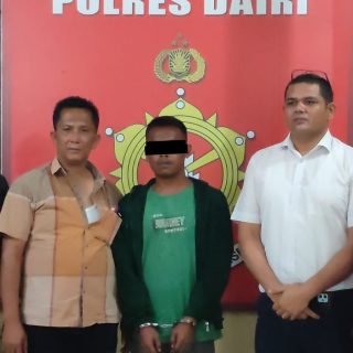 Sat Reskrim Polres Dairi Di Bantu Polsek Tiga Lingga Berhasil Mengamankan JS Pelaku Pembunuhan