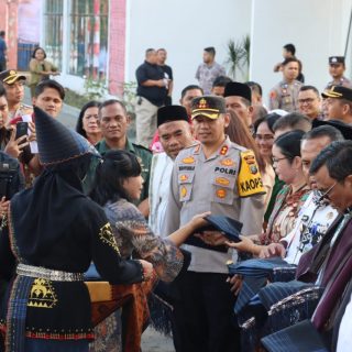 Kapolres Dairi Hadiri Peresmian Gedung Perpustakaan Daerah Kabupaten Dairi
