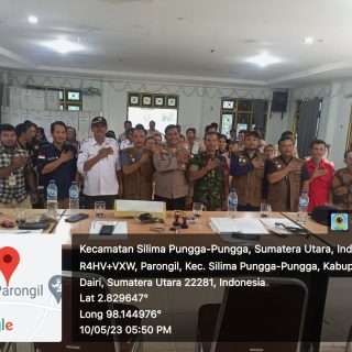 Mewakili Danramil,Personil Babinsa Hadiri Undangan Rapat Pleno Rekapitulasi DPSHP