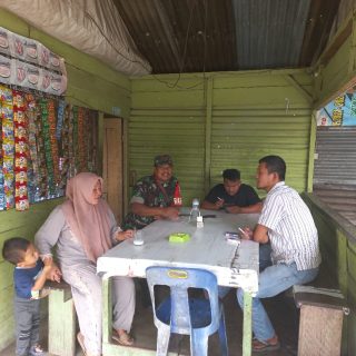 Babinsa Koramil 06  Kerajaan Giat Komsos Dengan Warga Binaan