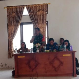 Hadiri Acara Penilaian Kecamatan Terbaik, Babinsa Koramil 07 Salak Terus Berikan Yang Terbaik