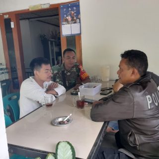Jalin Silaturahmi,Babinsa Koramil 06 Kerajaan Komsos Dengan Warga Binaan