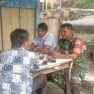 Babinsa Koramil 05 Tanah Pinem Komsos Dengan Warga Binaan