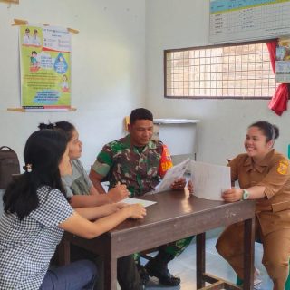 Pererat Sinergitas,Babinsa 03 Parongil Komsos Dengan Perangkat Desa