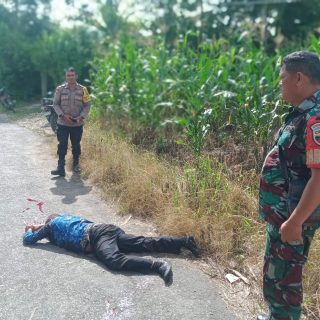 Diduga Masalah Tapal Batas Kebun,Toni Samosir (51),Tewas Bersimbah Darah
