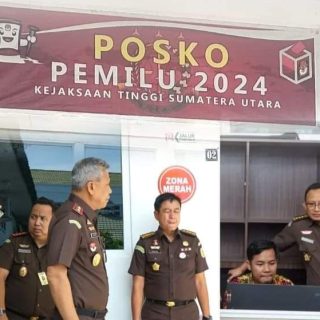 Kawal Tahapan Pemilu dan Pilpres 2024, 28 Kejari dan 9 Cabjari di Wilayah Hukum Kejati Sumut Bentuk Posko Pemilu