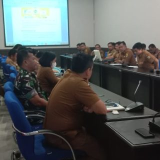 Babinsa Koramil 07 Salak,Hadiri Rapat Persiapan HUT Kabupaten Pakpak Bharat Yang Ke 20