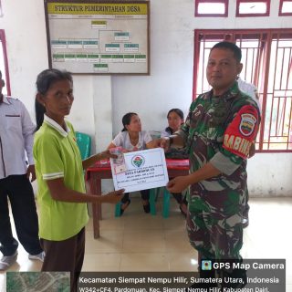 Pastikan Tepat Sasaran,Babinsa Lakukan Pengamanan Dan Pengawasan Penyaluran BLT-DD Ekstrim